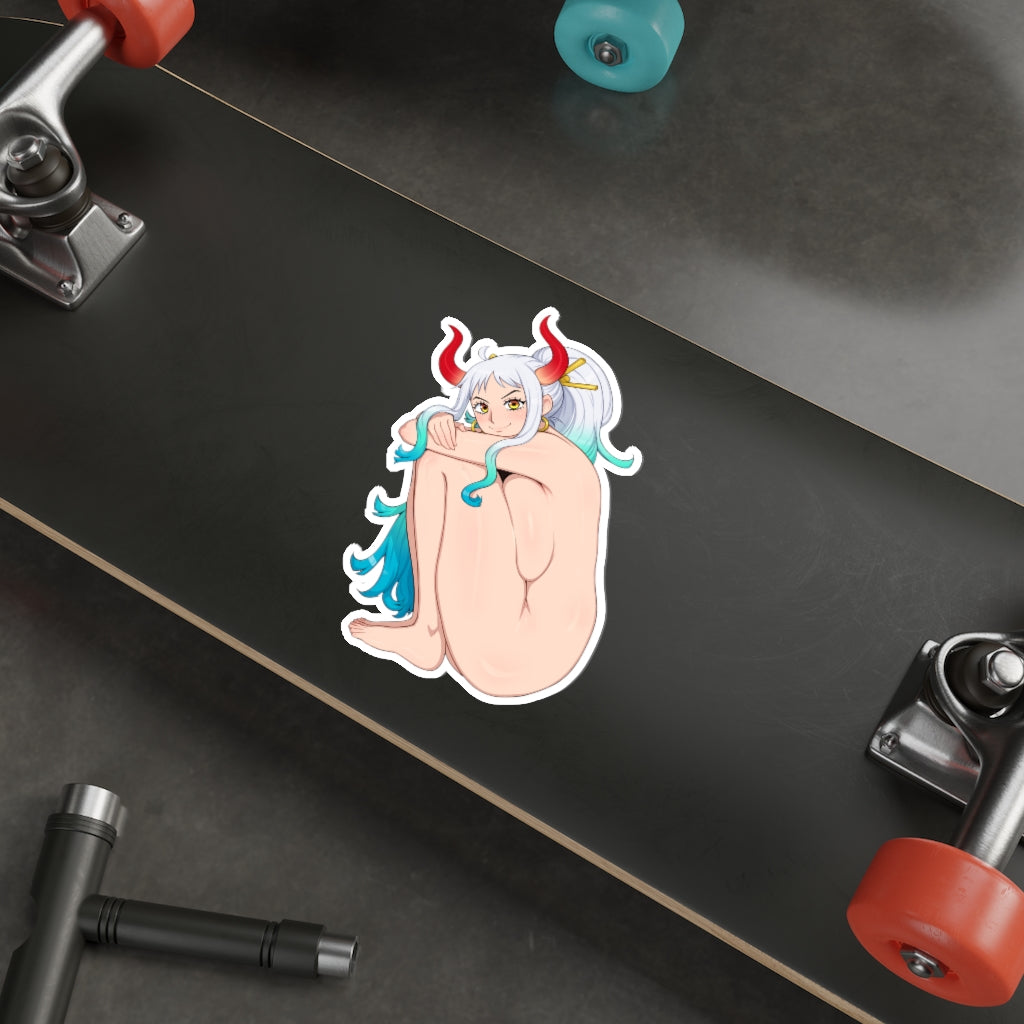 Nude Yamato One Piece Waterproof Sticker - Ecchi Vinyl Decal