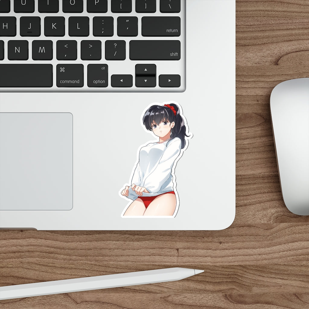 Inuyasha Sexy Kagome Gym Uniform Waterproof Sticker - Ecchi Vinyl Decal