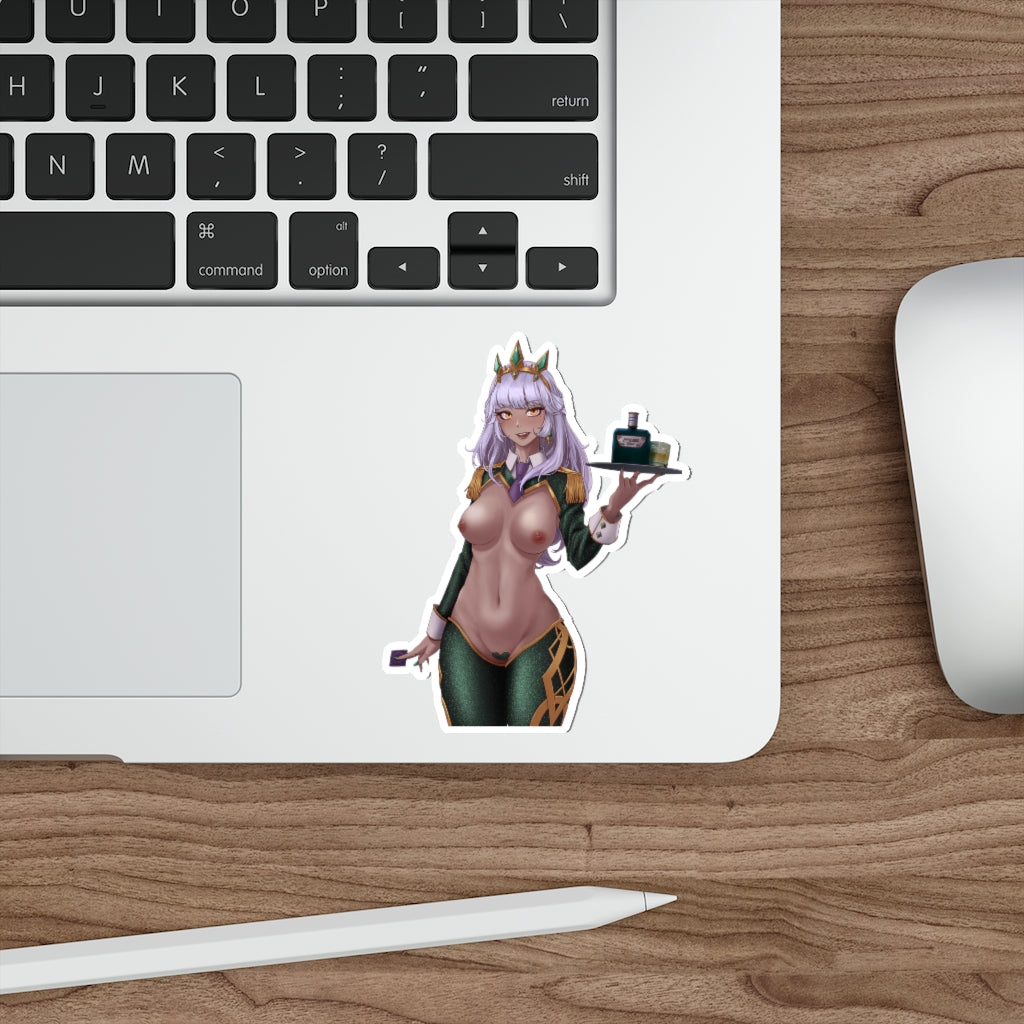 Nude Qiyana League of Legends Waterproof Sticker - Ecchi Vinyl Decal