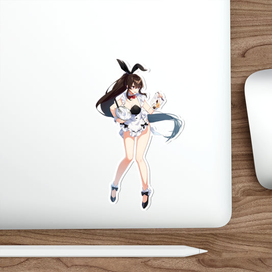 Counter Side Sexy Bunny Girl Maid Yoo Mina Waterproof Sticker - Ecchi Vinyl Decal