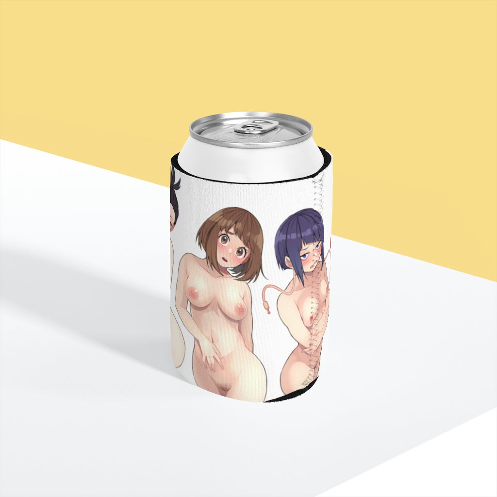 Anime Koozie - My Hero Academia Can Cooler Sleeve - Nude Female Cast