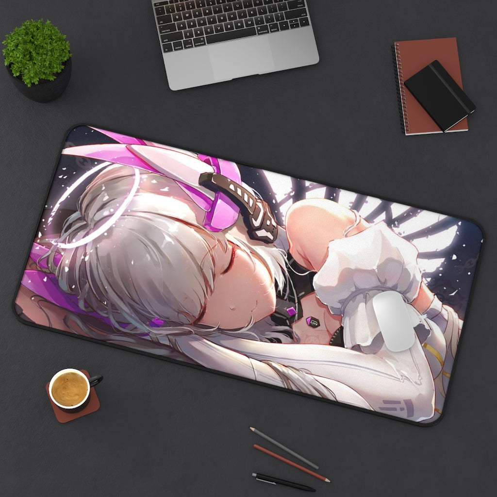 Punishing Gray Raven Mousepad - Liv Gaming Desk Mat - Gamer Playma