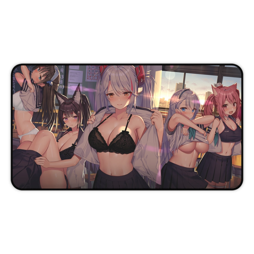 Sexy Anime Mousepad Doujin - Azur Lane Desk Mat - Big Gaming Mouse Pad - MTG Playmat