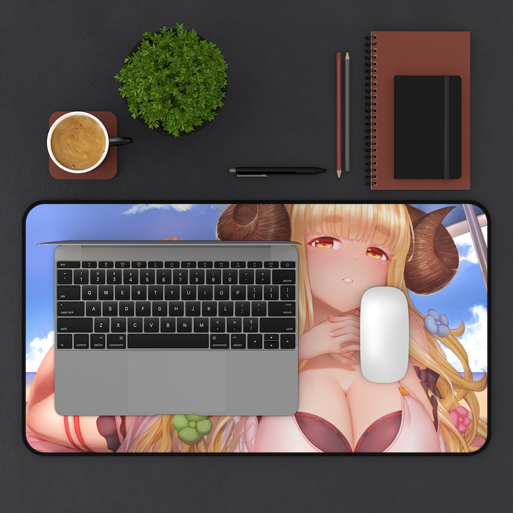 Granblue Fantasy Sexy Mousepad - Anila Big Boobs Anime Large Desk Mat - Ecchi Playmat