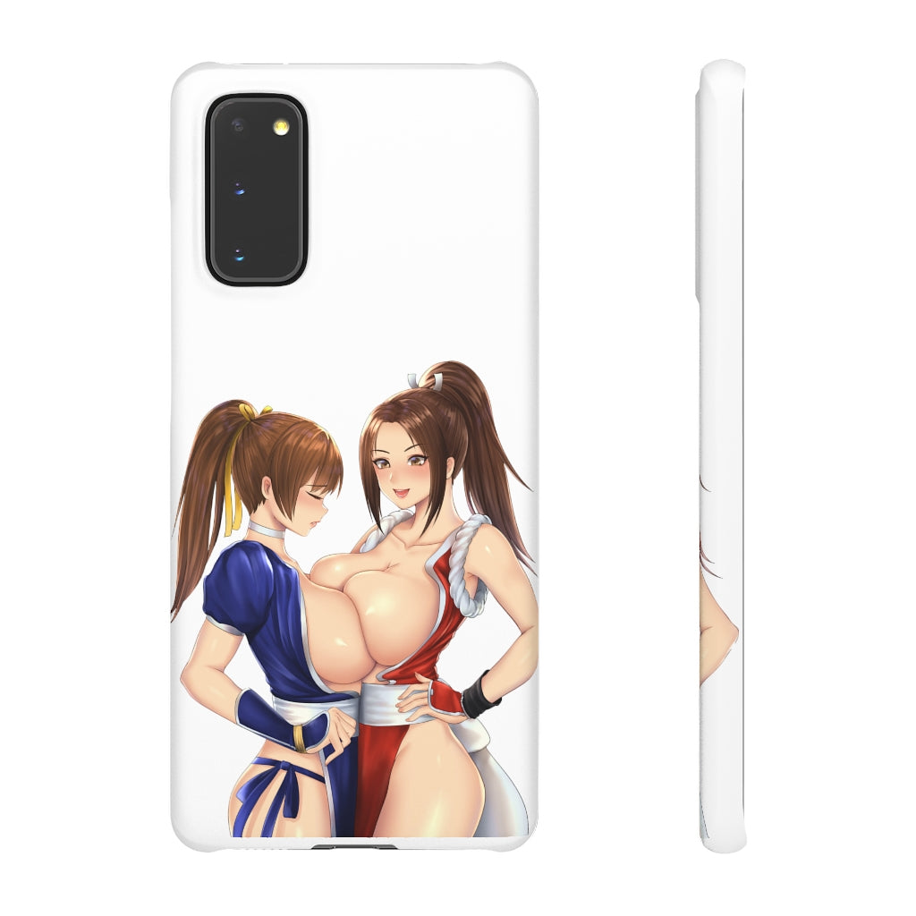 Oppai Anime Phone Case - Kawaii Aesthetic Snap Case - iPhone 13