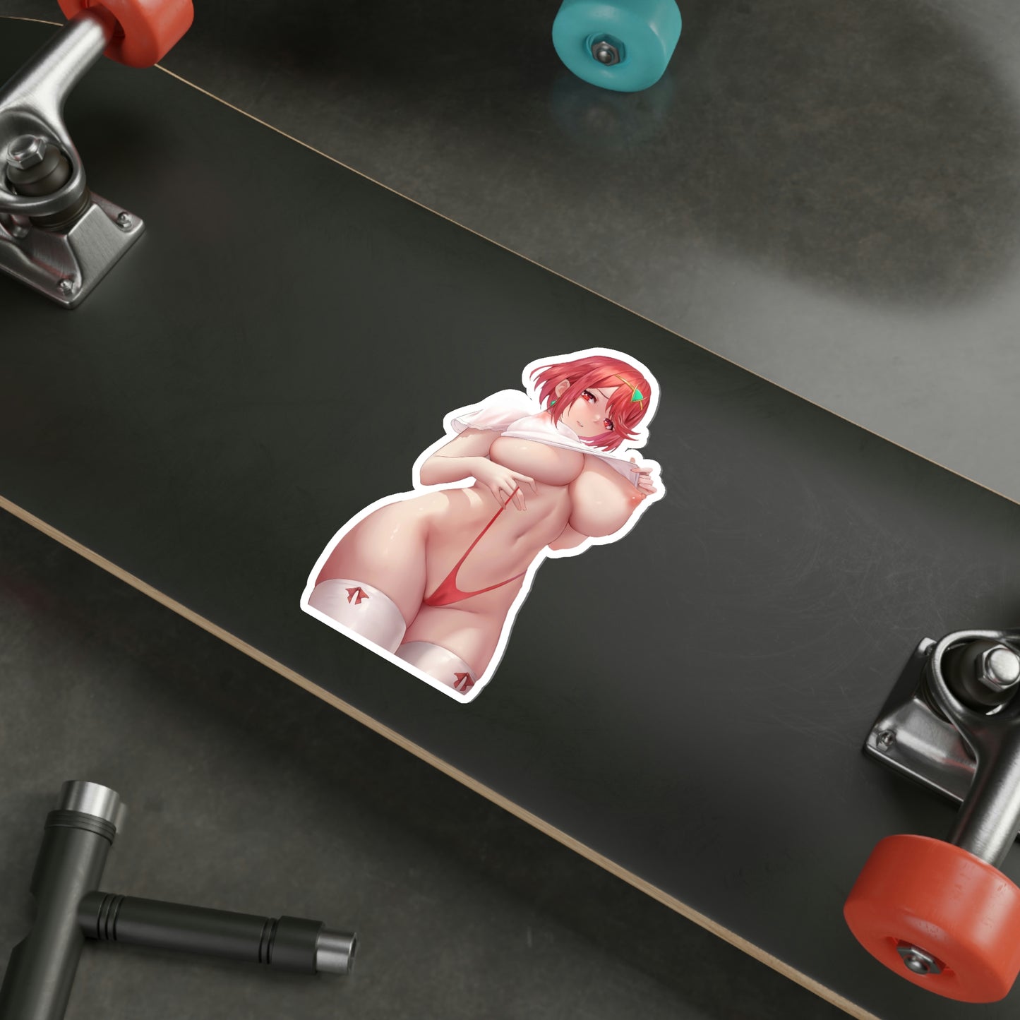 Big Boobs Pyra Xenoblade Waterproof Sticker - Ecchi Vinyl Decal