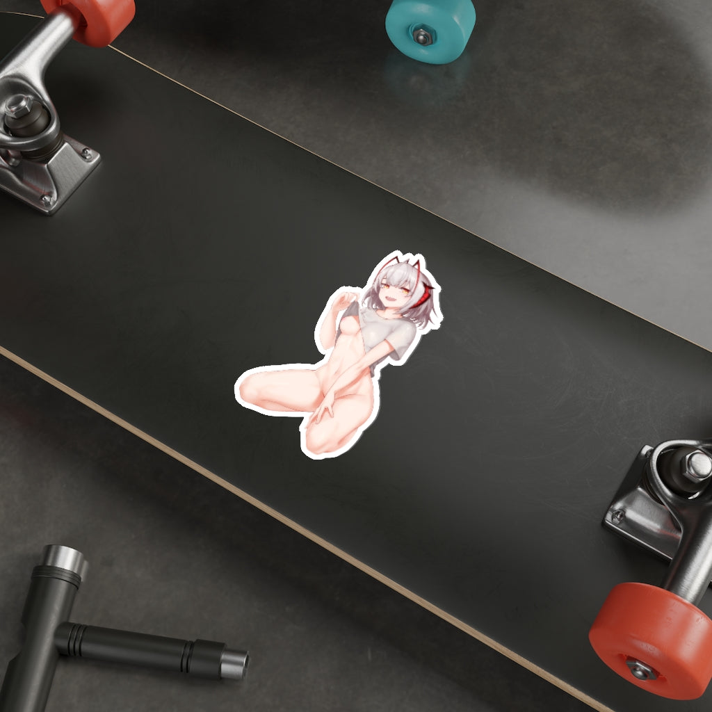 W Arknights Waterproof Sticker - Ecchi Vinyl Decal