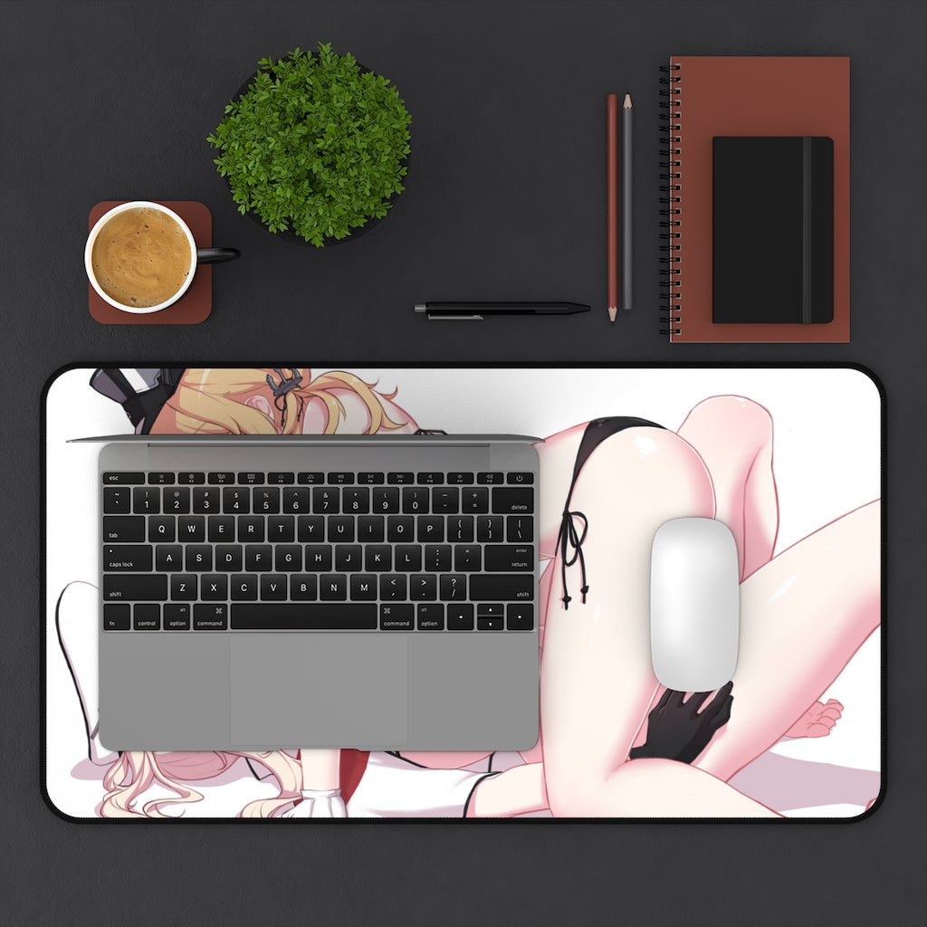 Kantai Collection Sexy Mousepad - Bikini Graf Zeppelin And Prinz Engen Ecchi Desk Mat - Kancolle Gaming Playmat