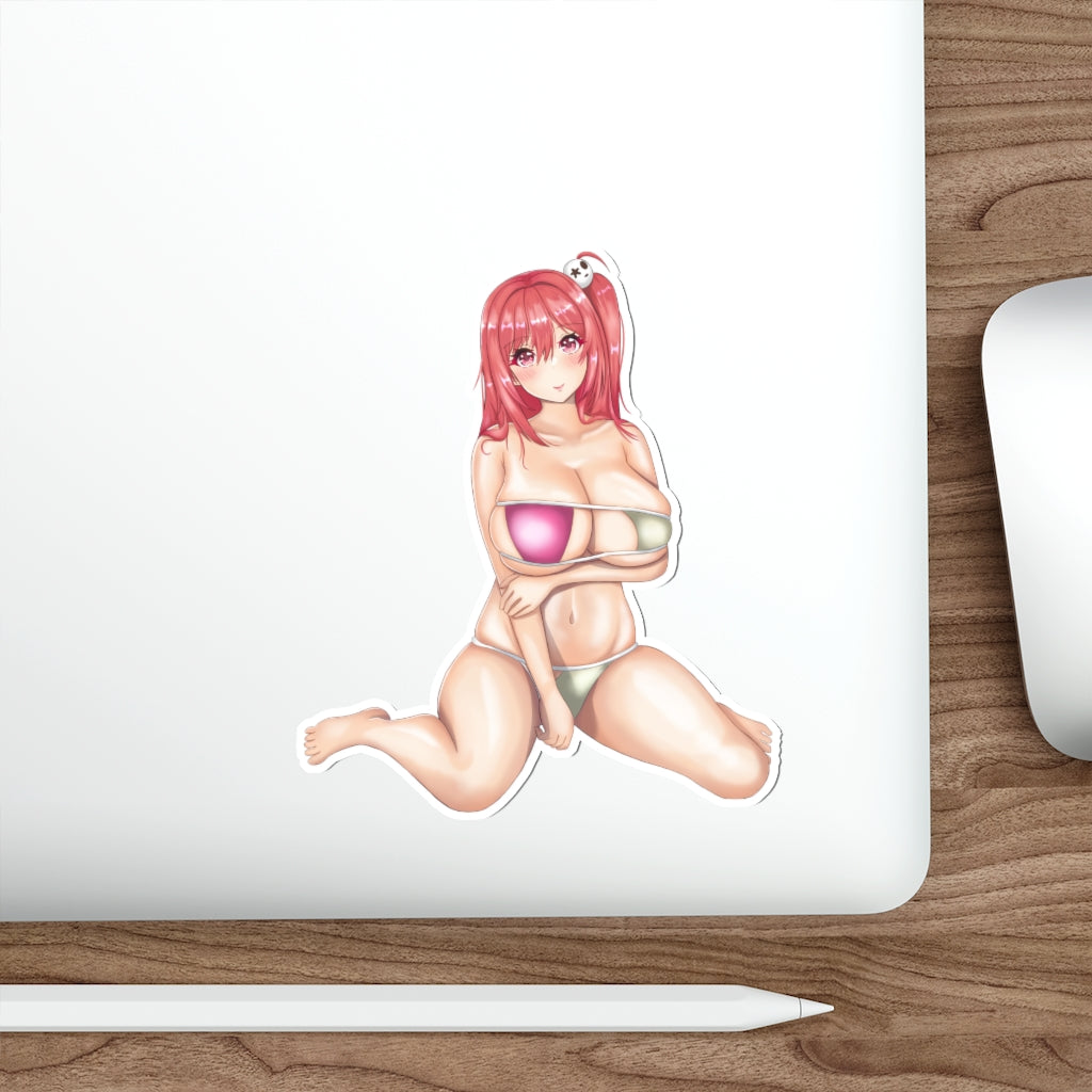 Bikini Boobs Honoka Waterproof Sticker - Dead or Alive Ecchi Vinyl Decal