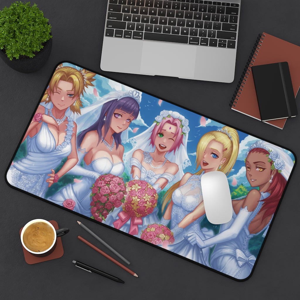 Naruto Brides Waifus Mousepad - Gaming Playmat