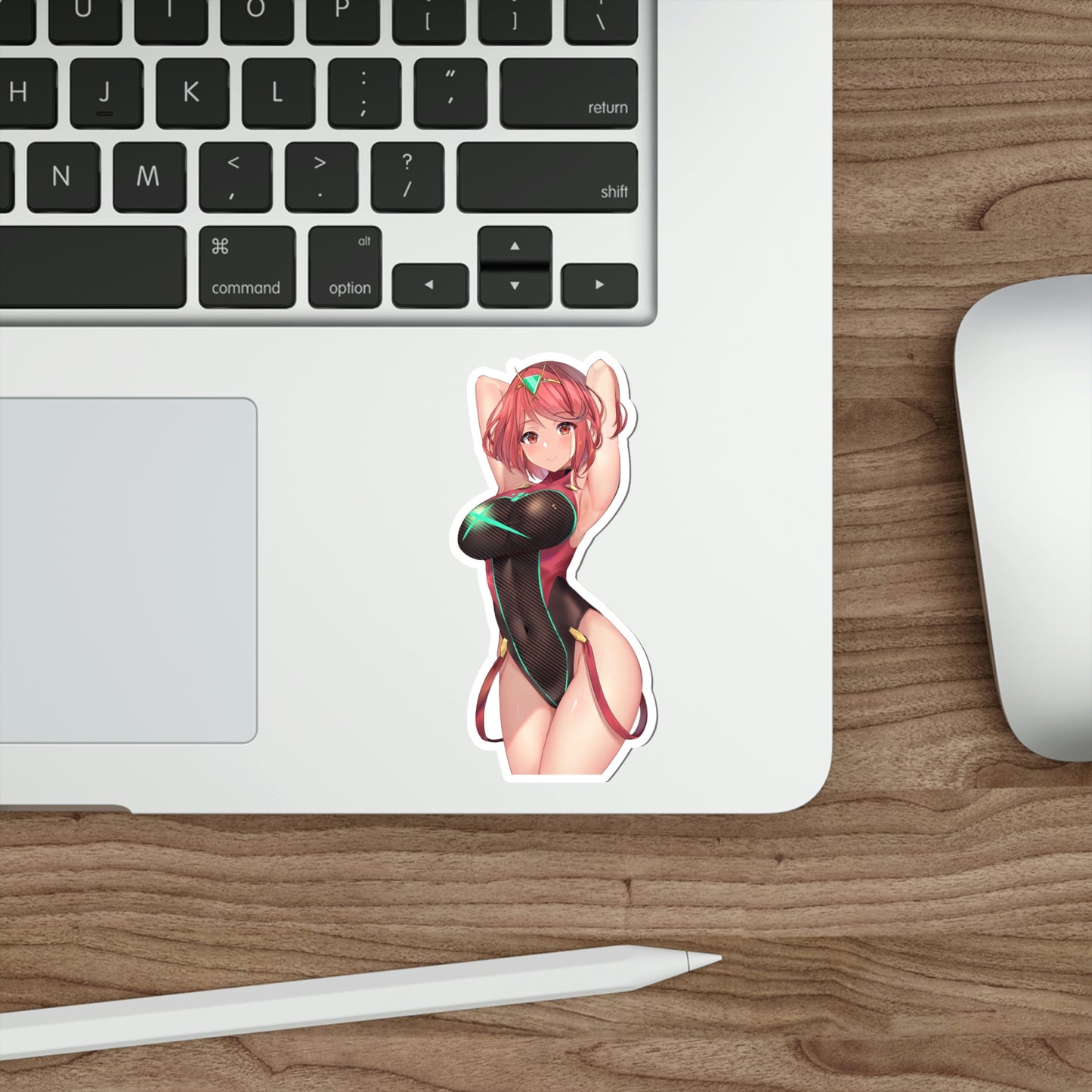 Xenoblade Pyra Swimsuit Waterproof Sticker - Ecchi Vinyl Decal