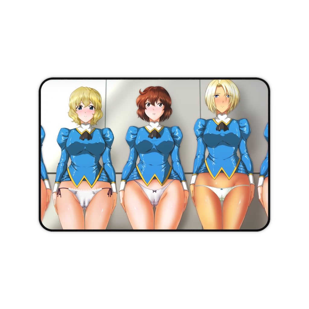 Agent Aika Sexy Panties Desk Mat - Non Slip Mousepad