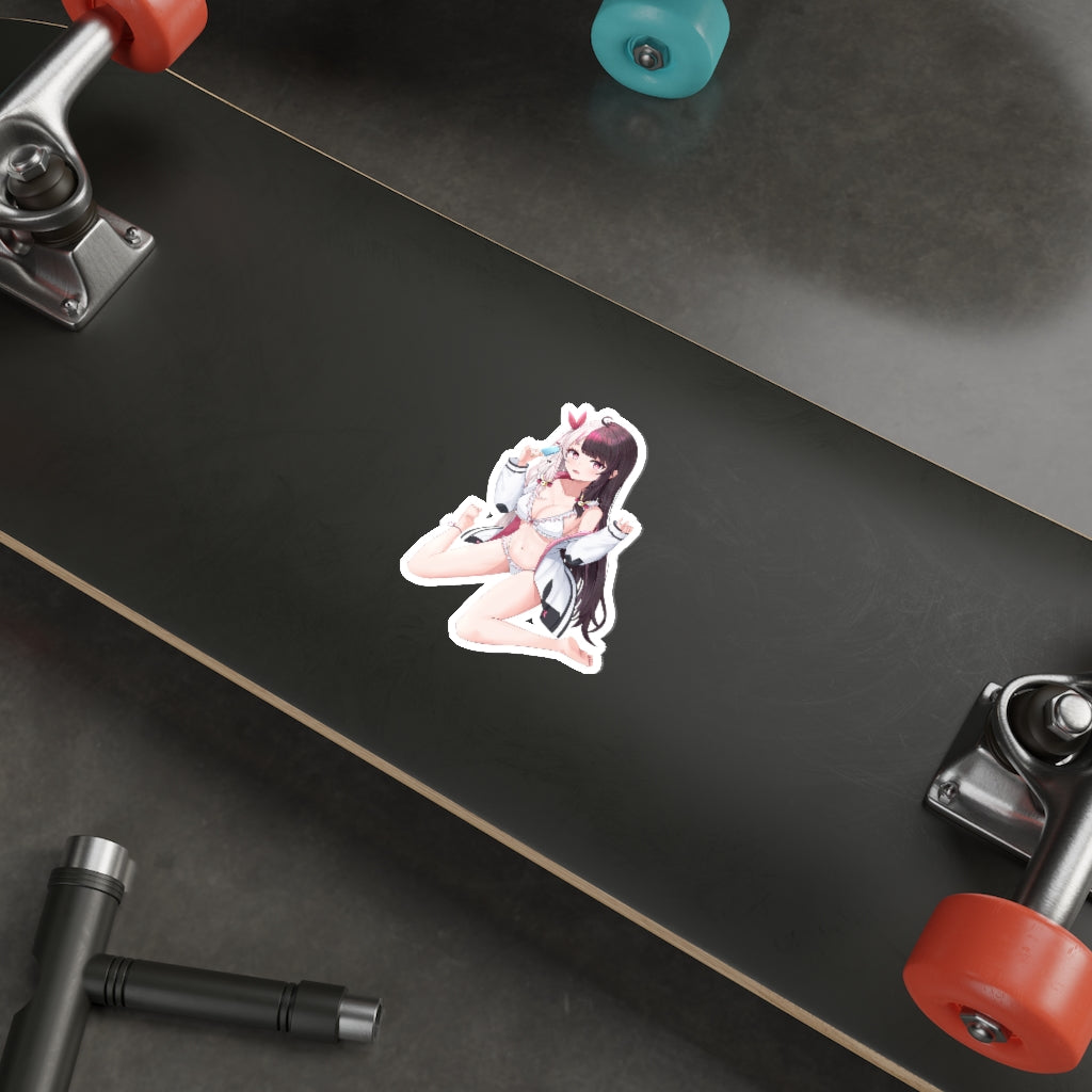 Nijisanji Sexy Vtuber Yorumi Rena Waterproof Sticker - Ecchi Vinyl Decal