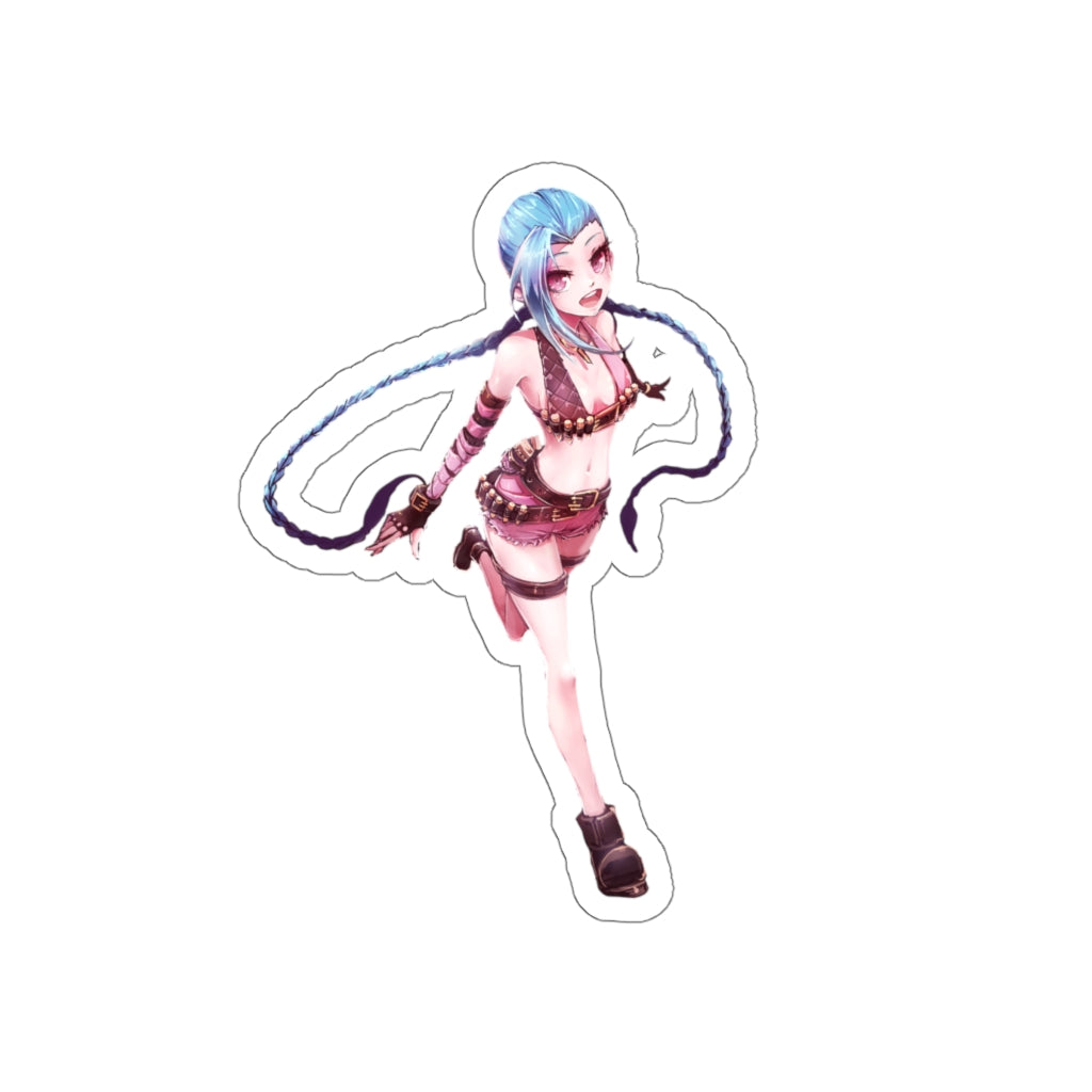 Arcane Kawaii Jinx Waterproof Sticker - League of Legends Decal