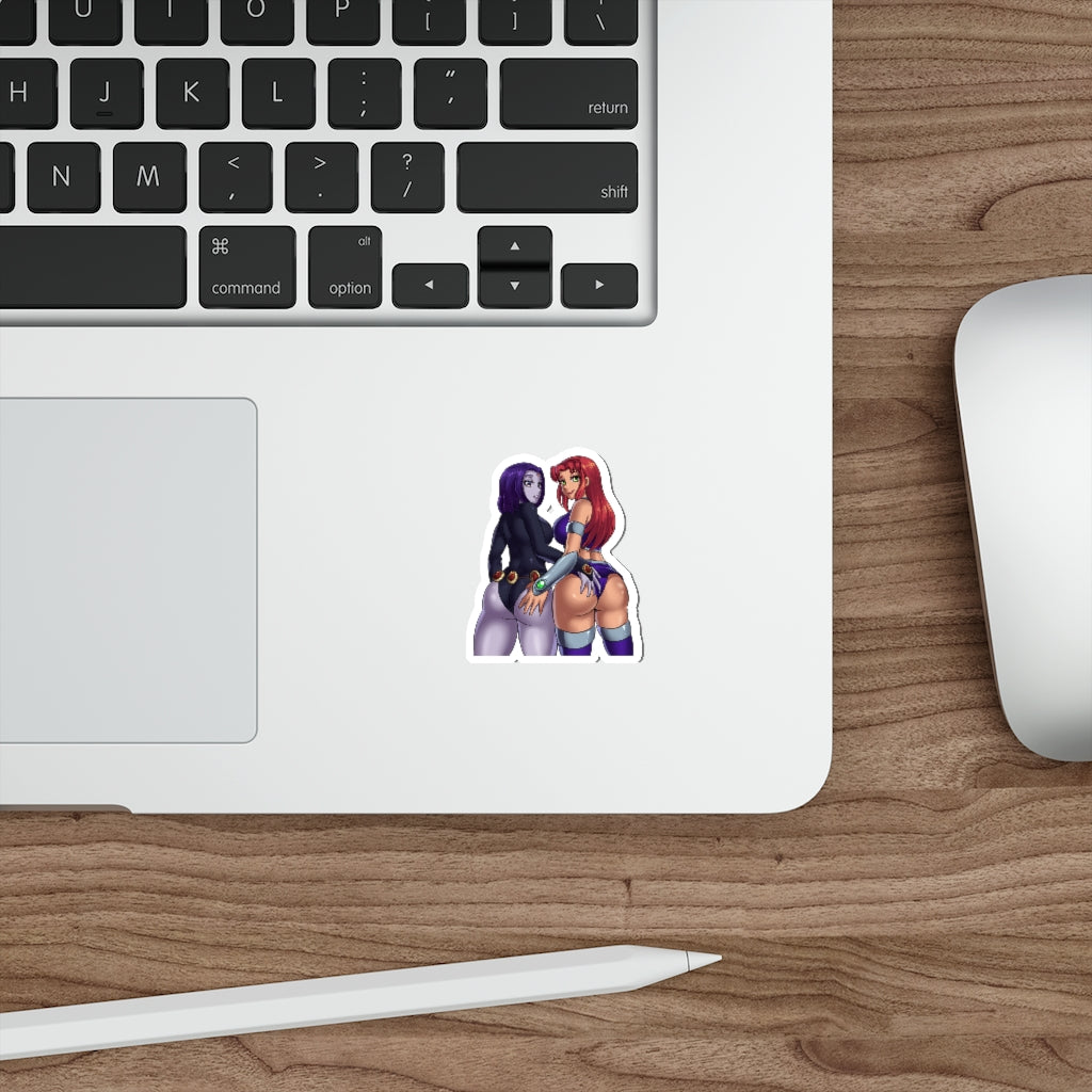 Big Butt teen Titans Waterproof Sticker - Ecchi Vinyl Decal