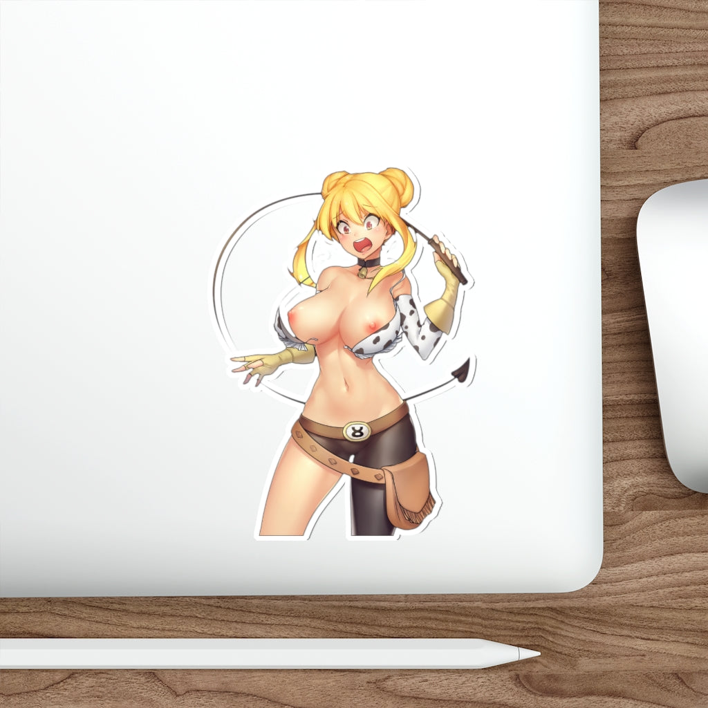 Autocollant imperméable à l'eau Lucy Heartfilia Fairy Tail - Autocollant en vinyle Ecchi