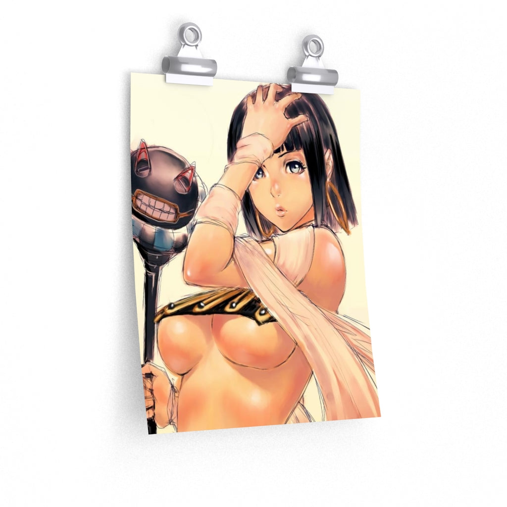 Ancient Princess Menace and Setra Queen's Blade Poster - Lewd Premium Matte Vertical Poster - Adult Wall Art