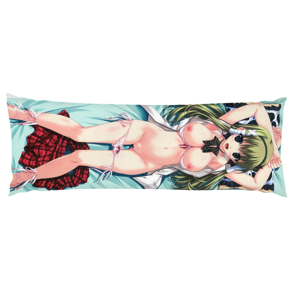 Dakimakura Ecchi Green Haired Babe Anime Body Pillow