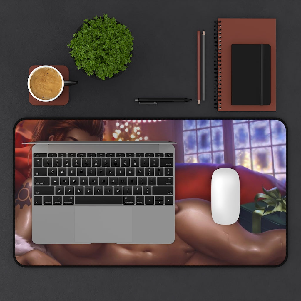 Brigitte Overwatch Nude Desk Mat - Non Slip Mousepad