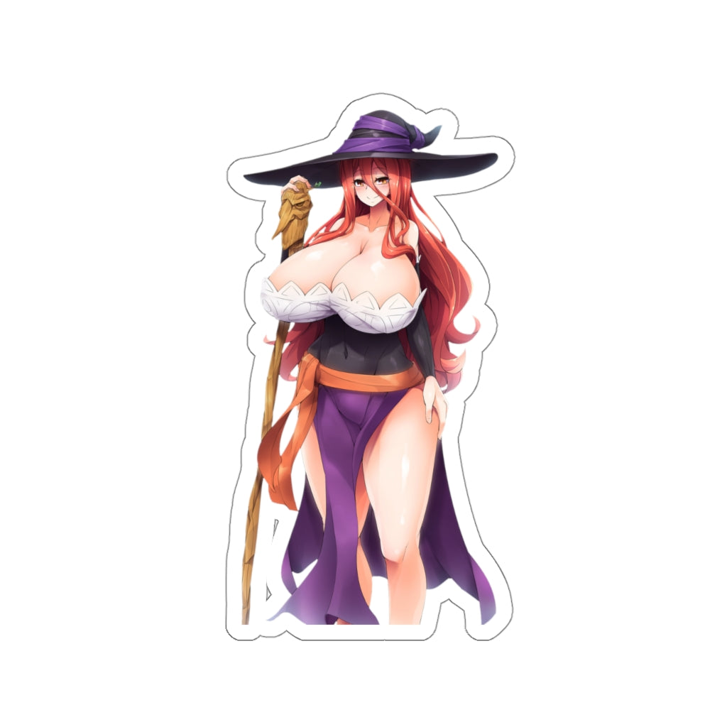 Sorceress Big Boobs Dragon's Crown Waterproof Sticker - Ecchi Vinyl Decal