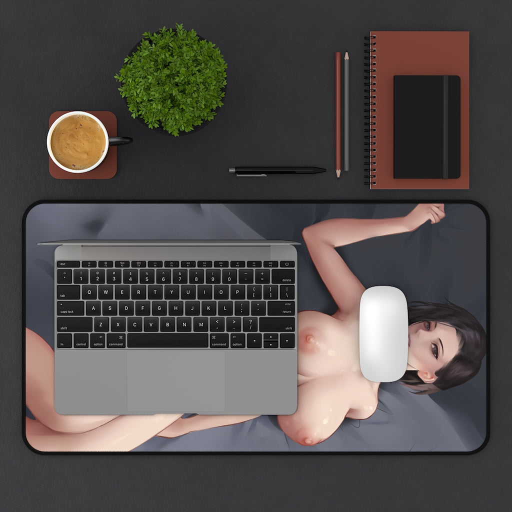 Nude Jill Valentine Resident Evil Desk Mat - Ecchi Mousepad - Adult Playmat