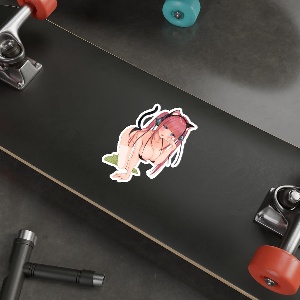 The Quintessential Quintuplets Nakano Nino Big Boobs Bikini Waterproof Sticker - Ecchi Vinyl Decal