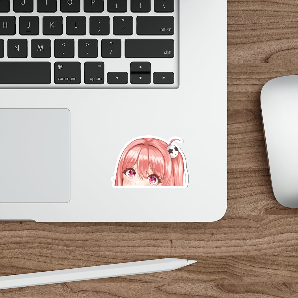 Honoka DOA Peeker Sticker - Anime Peeker Car Decal