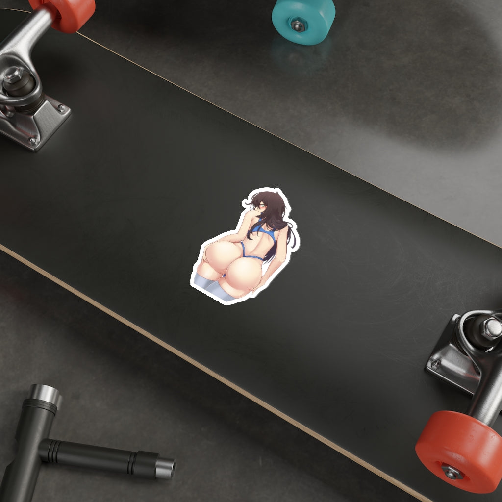 WataMote Tomoko Kuroki Sexy Butt Waterproof Sticker - Ecchi Vinyl Decal