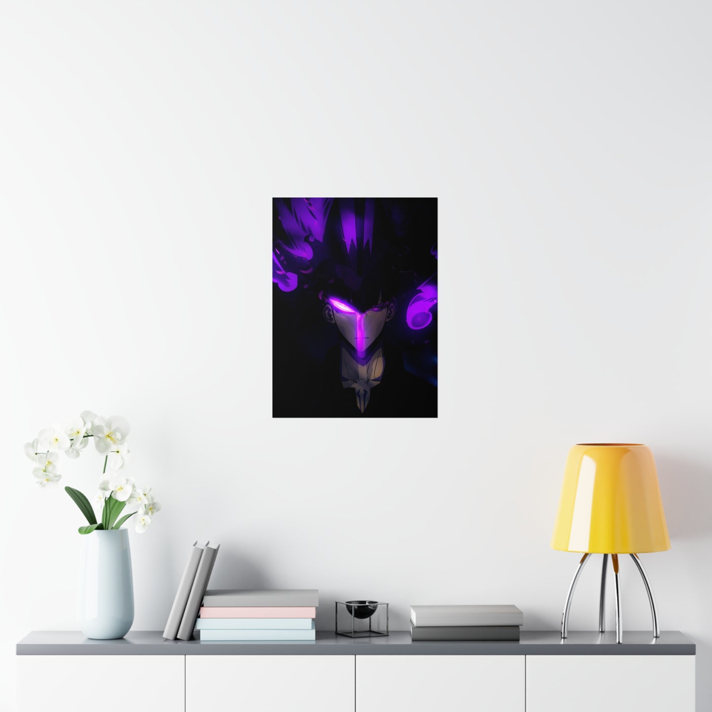 Solo Leveling Poster - Premium Matte Vertical Poster - Shadow Monarch Anime Wall Art Decor