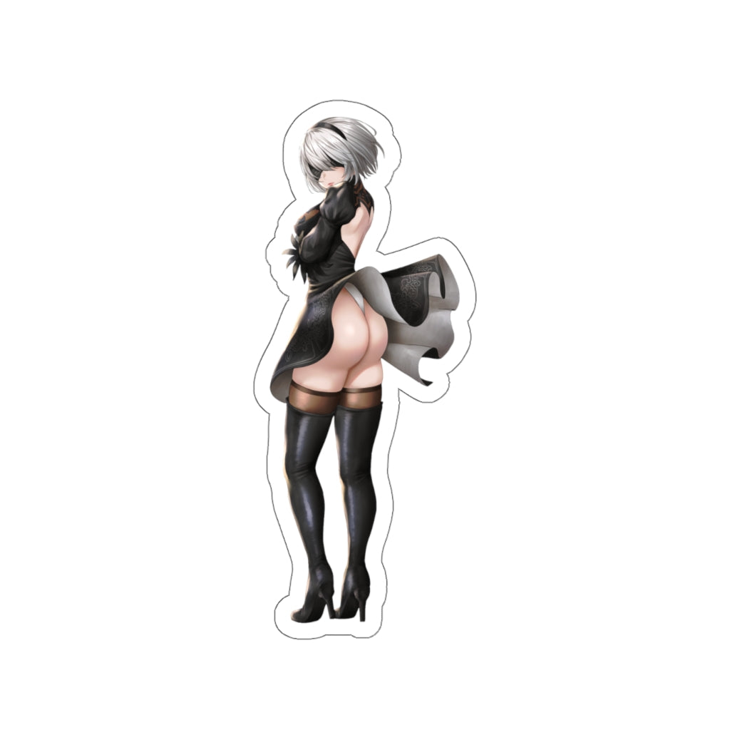 Nier Automata 2B Sexy Butt Waterproof Sticker - Vinyl Ecchi Decal