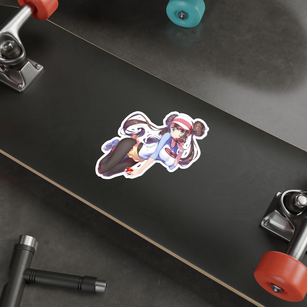 Kawaii Rosa Pokemon Trainer Waterproof Sticker - Ecchi Vinyl Decal