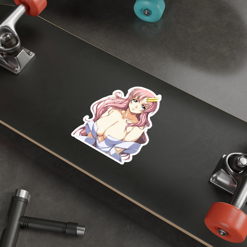 Sexy Lacus Clyne Gundam Waterproof Sticker - Ecchi Vinyl Decal