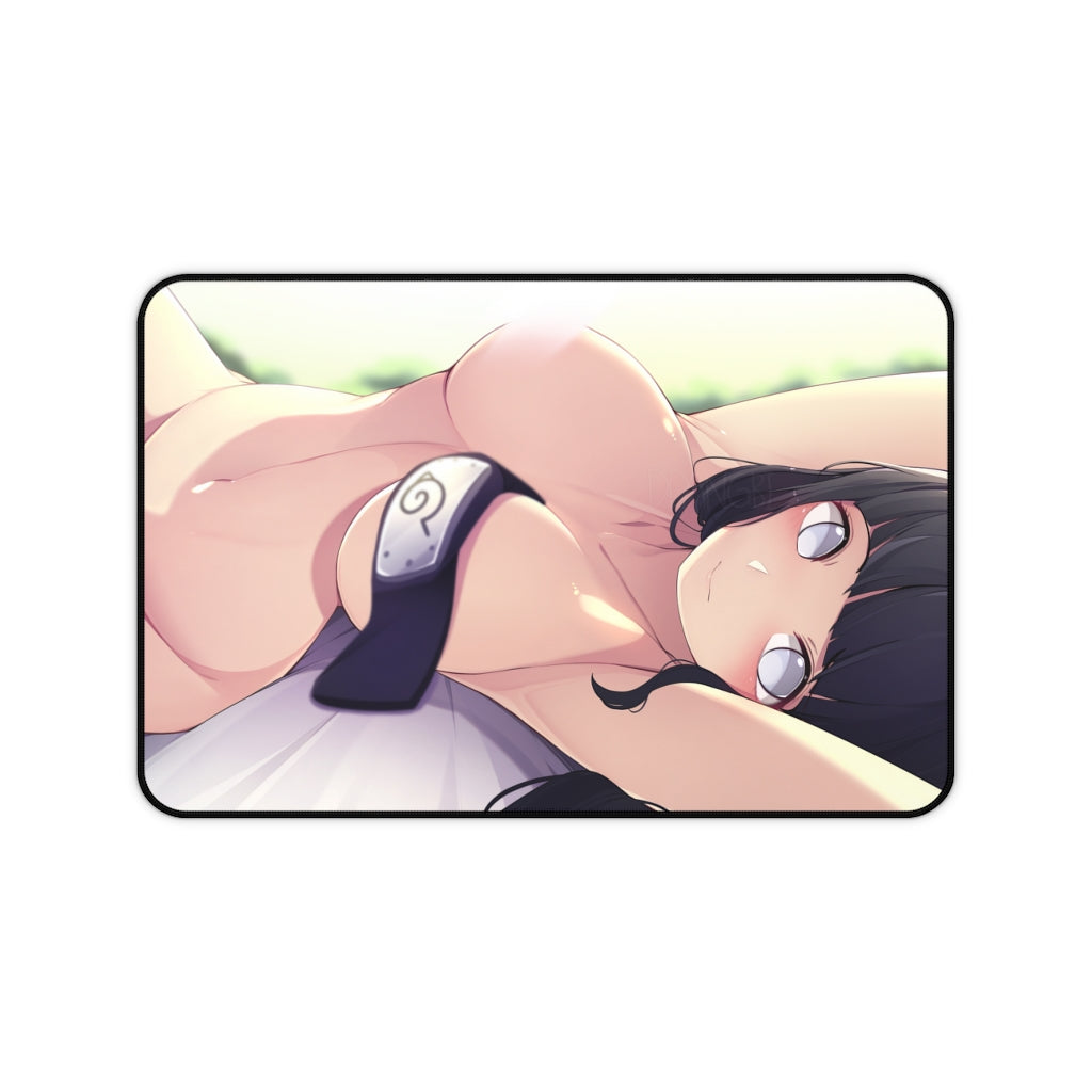 Nude Hinata Naruto Desk Mat - Non Slip Mousepad