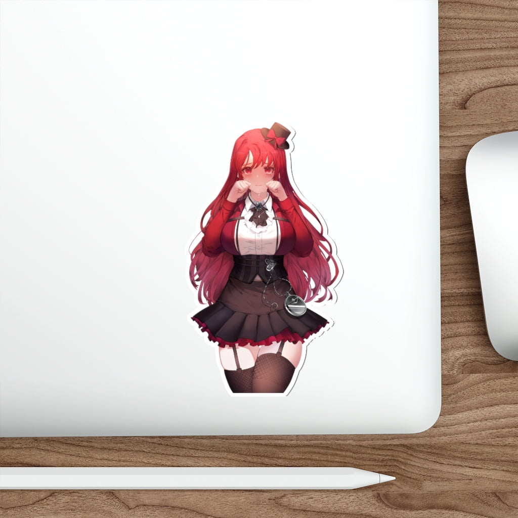 Elsword Sad Crying Elesis Waterproof Sticker - Ecchi Vinyl Decal