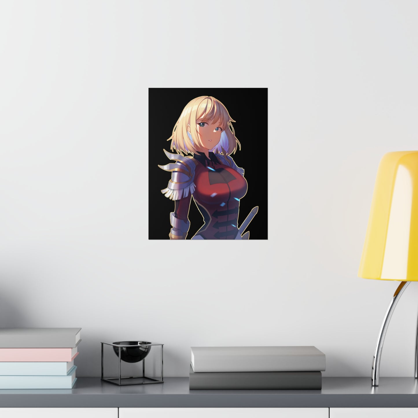 Solo Leveling Poster - Premium Matte Vertical Poster - Cha Hae In Anime Manga Poster