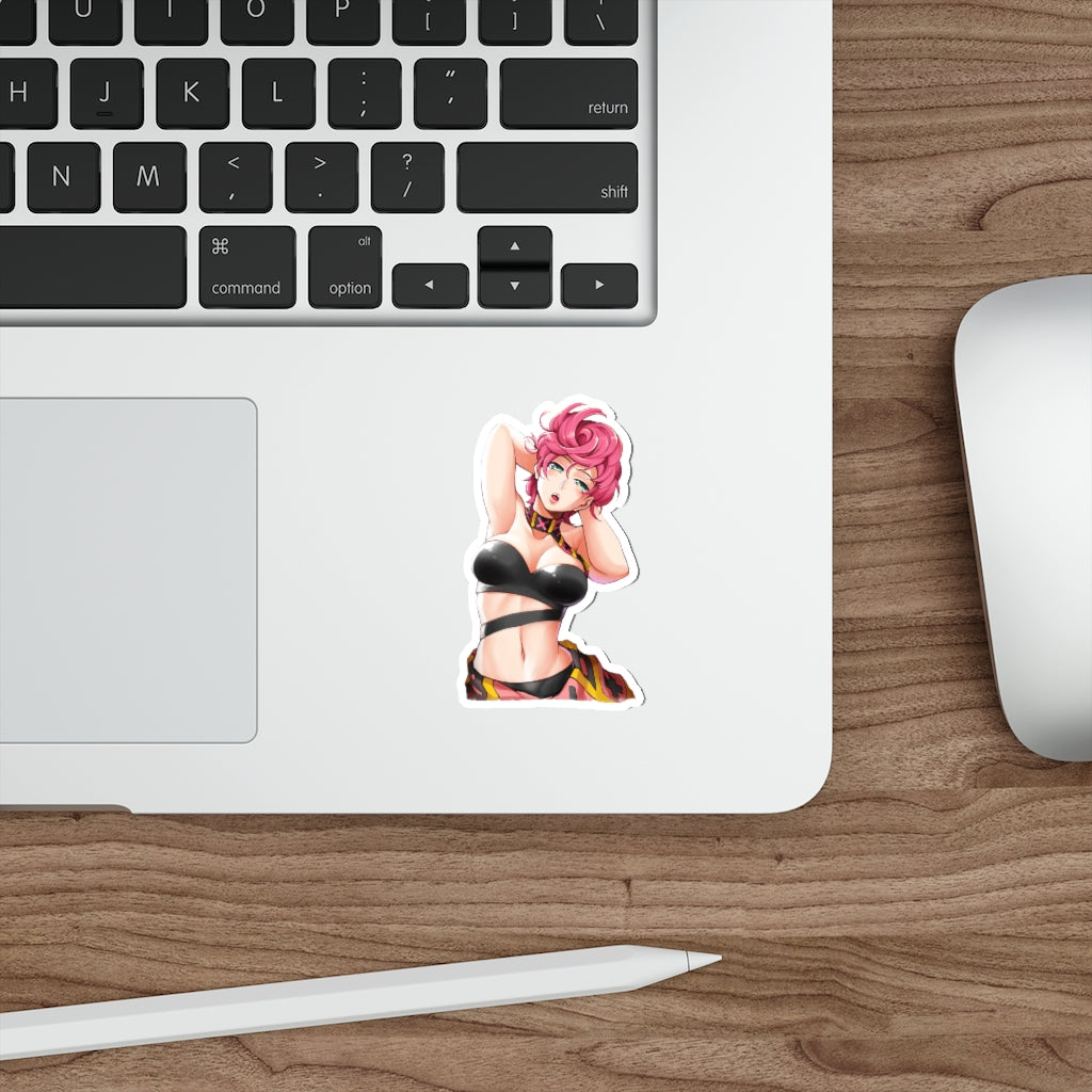 JoJo Trish Una Waterproof Sticker - Ecchi Vinyl Decal