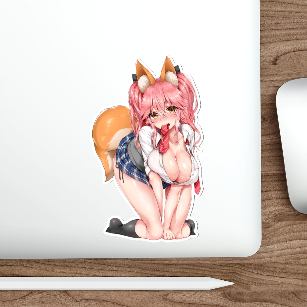 Fate Grand Order Waterproof Sticker - Tamamo No Mae Ecchi Vinyl Car Decal - Kitsune Sticker