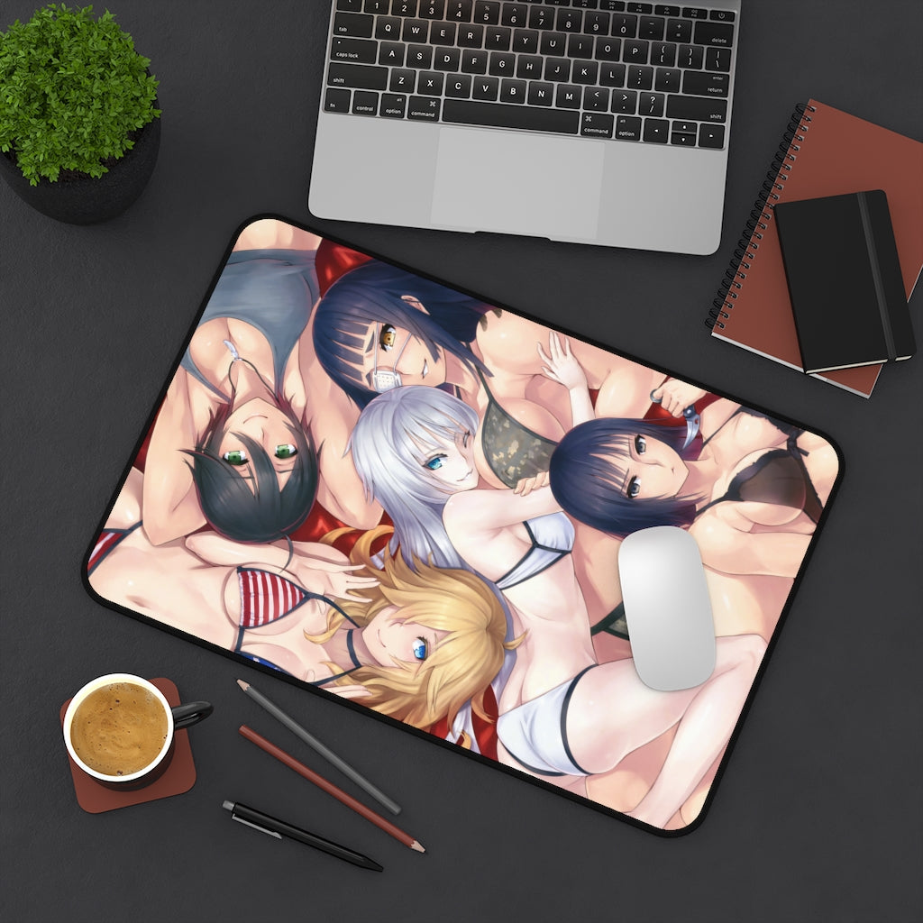 Jormungand Bikini Waifus Mousepad - Gaming Playmat