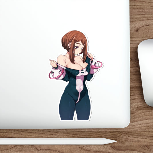 Sexy Uraraka Ochako My Hero Academia Waterproof Sticker - Ecchi Vinyl Decal