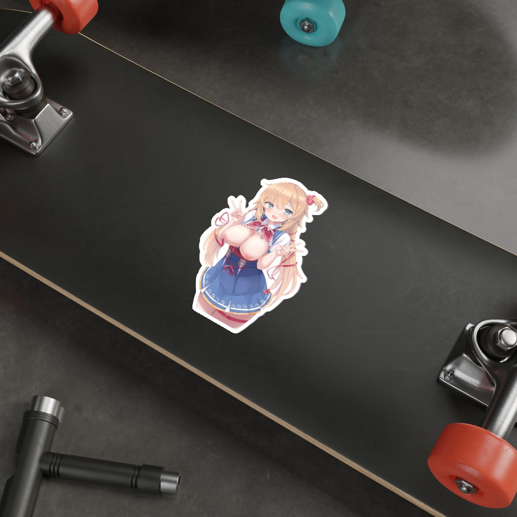 Hololive Akai Haato Waterproof Sticker - Ecchi Vinyl Decal