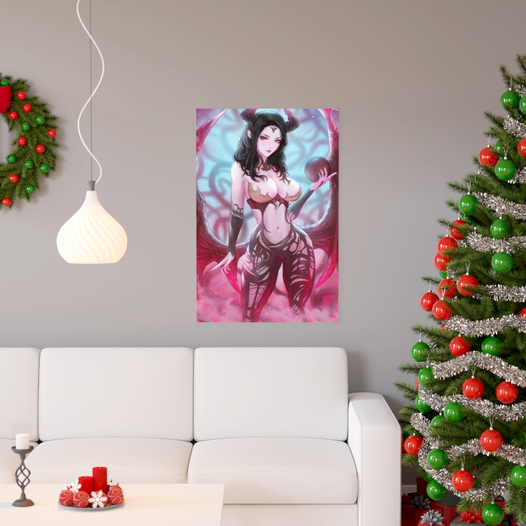 Sexy Vykas Lost Ark Poster - Ecchi Premium Matte Vertical Poster - Adult Wall Art