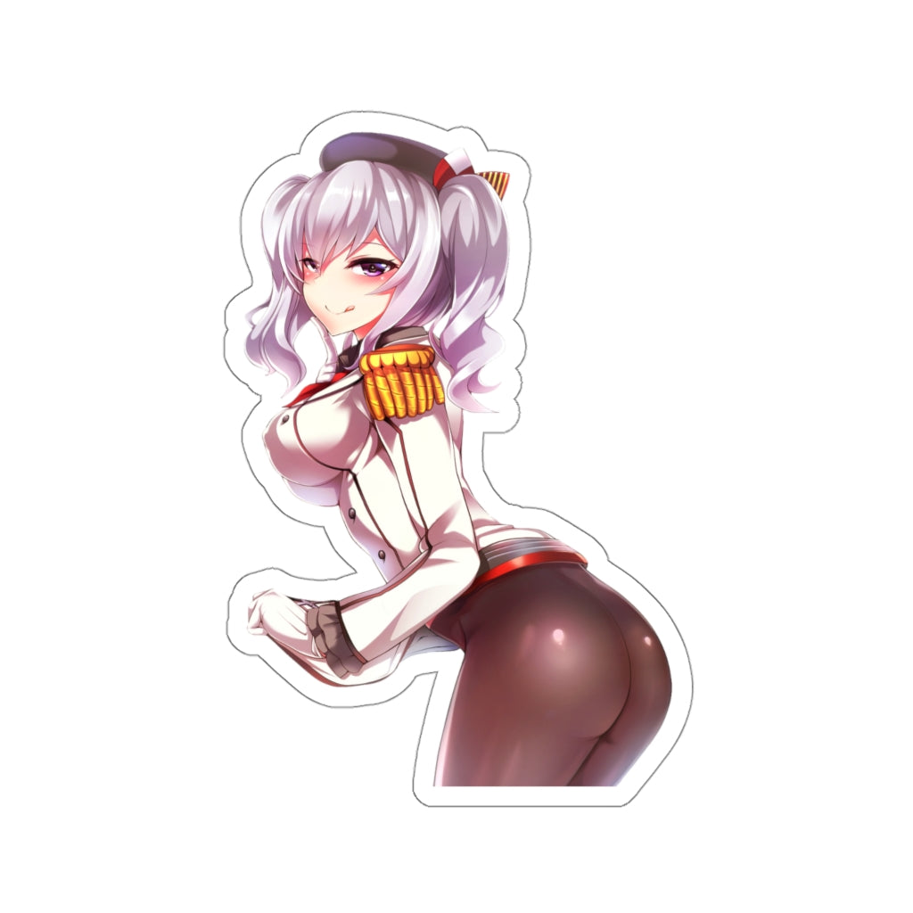 Thick Butt Kashima Kancolle Kantai Collection Waterproof Sticker - Ecchi Vinyl Decal