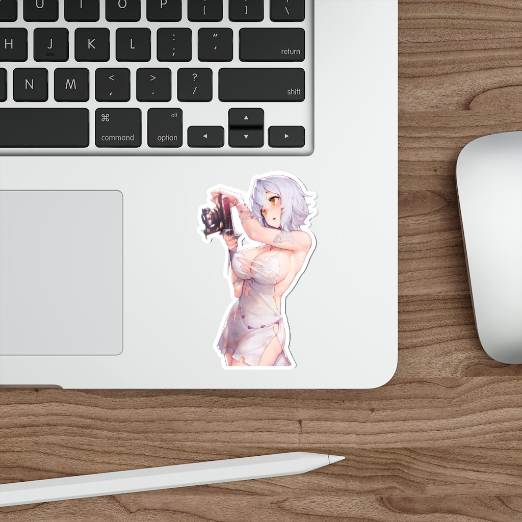 Sexy Io Camera Code Vein Waterproof Sticker - Ecchi Vinyl Decal