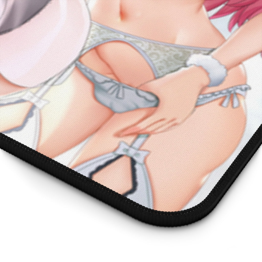 Large Anime Ecchi Desk Mat | Lingerie | Big Gaming Mousepad - MTG Playmat