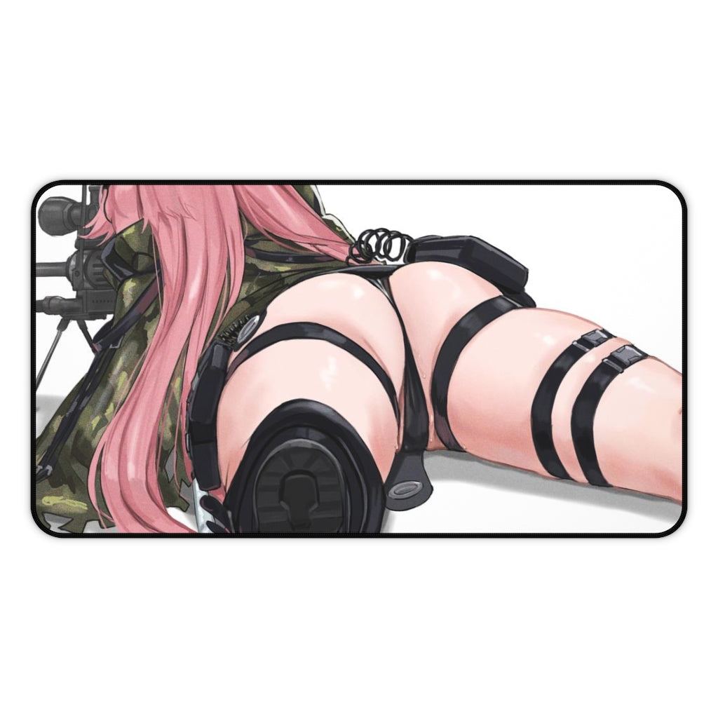 Girls Frontline Ecchi Mousepad - Thick Butt NTW 20 Large Desk Mat - Sexy Gaming Playmat