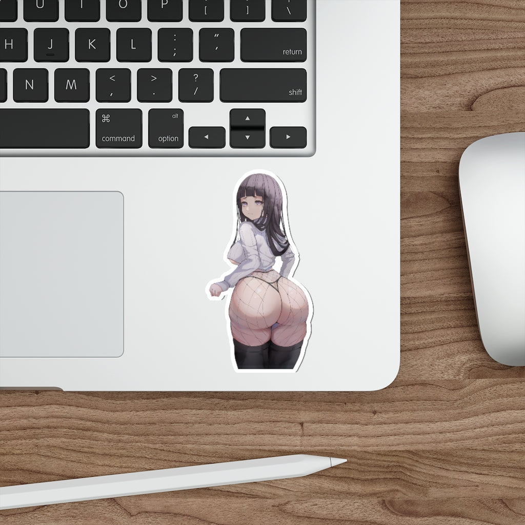 Big Butt Hinata Naruto Waterproof Sticker - Ecchi Vinyl Decal