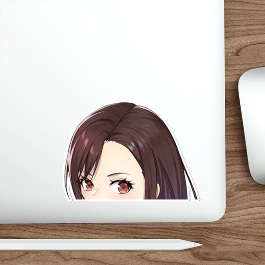 Tifa Peeker- Anime Peeker Waterproof Sticker - Ecchi Vinyl Decal