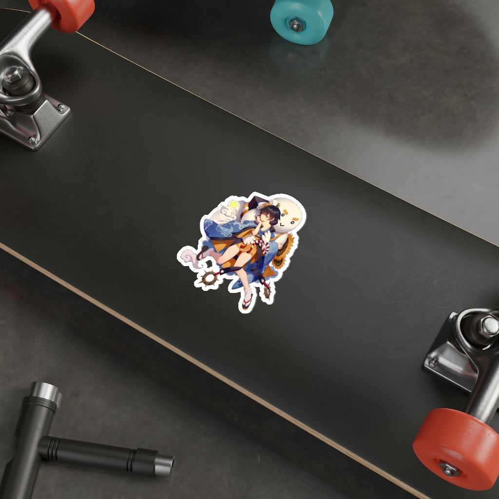 Onmyoji Kawaii Hiyoribo Waterproof Sticker - Ecchi Vinyl Decal