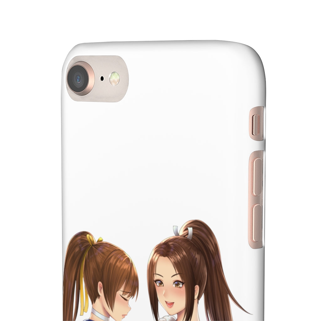 Oppai Anime Phone Case - Kawaii Aesthetic Snap Case - iPhone 13