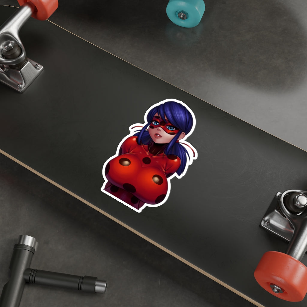 Miraculous Ladybug Big Tits Waterproof Sticker - Ecchi Vinyl Decal